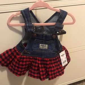 Overall dress NWT